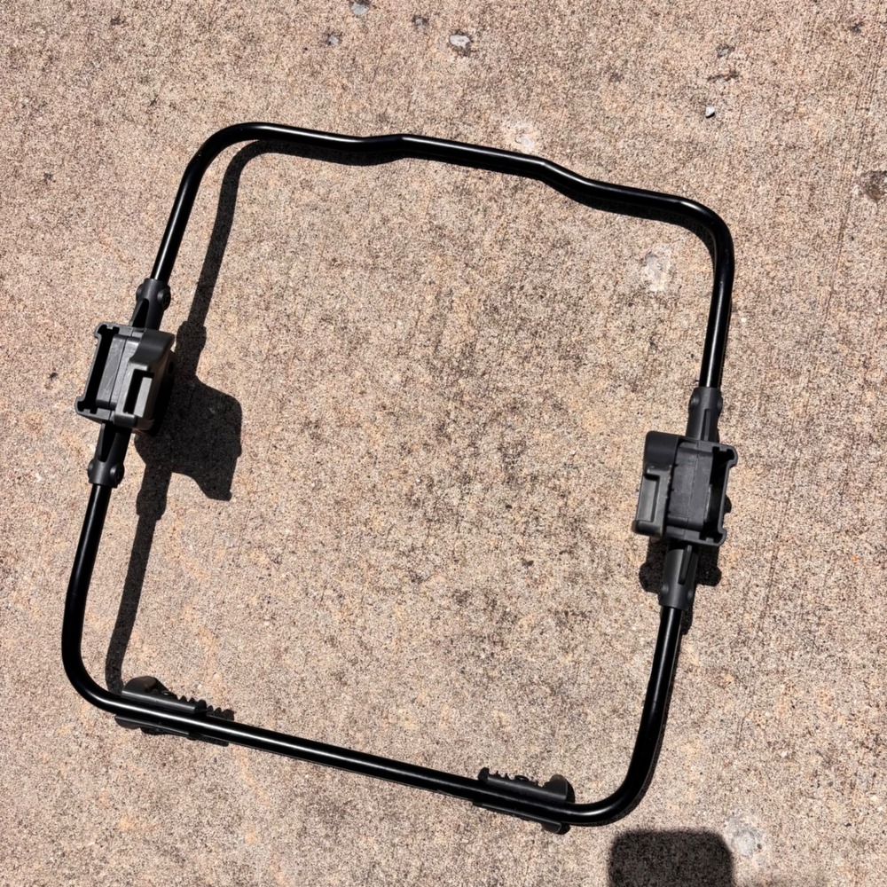 Uppababy Vista Chicco KeyFit Fit2 Car Seat Adapter Stroller Frame Black
